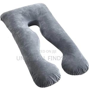 Grey U Shape Pregnancy Pillow Now Available - thumbnail 2