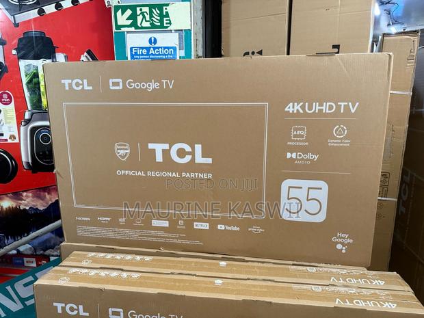 TCL 55”Google Uhd 55 P61b (2025) Model - thumbnail 2