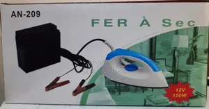 Iron Box.12v Dc,150w Fer a Sec Solar Dry Iron
