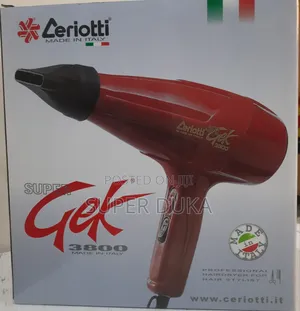 Original Ceriotti.Super Gek 3800 Made in Italy Blow Dryer