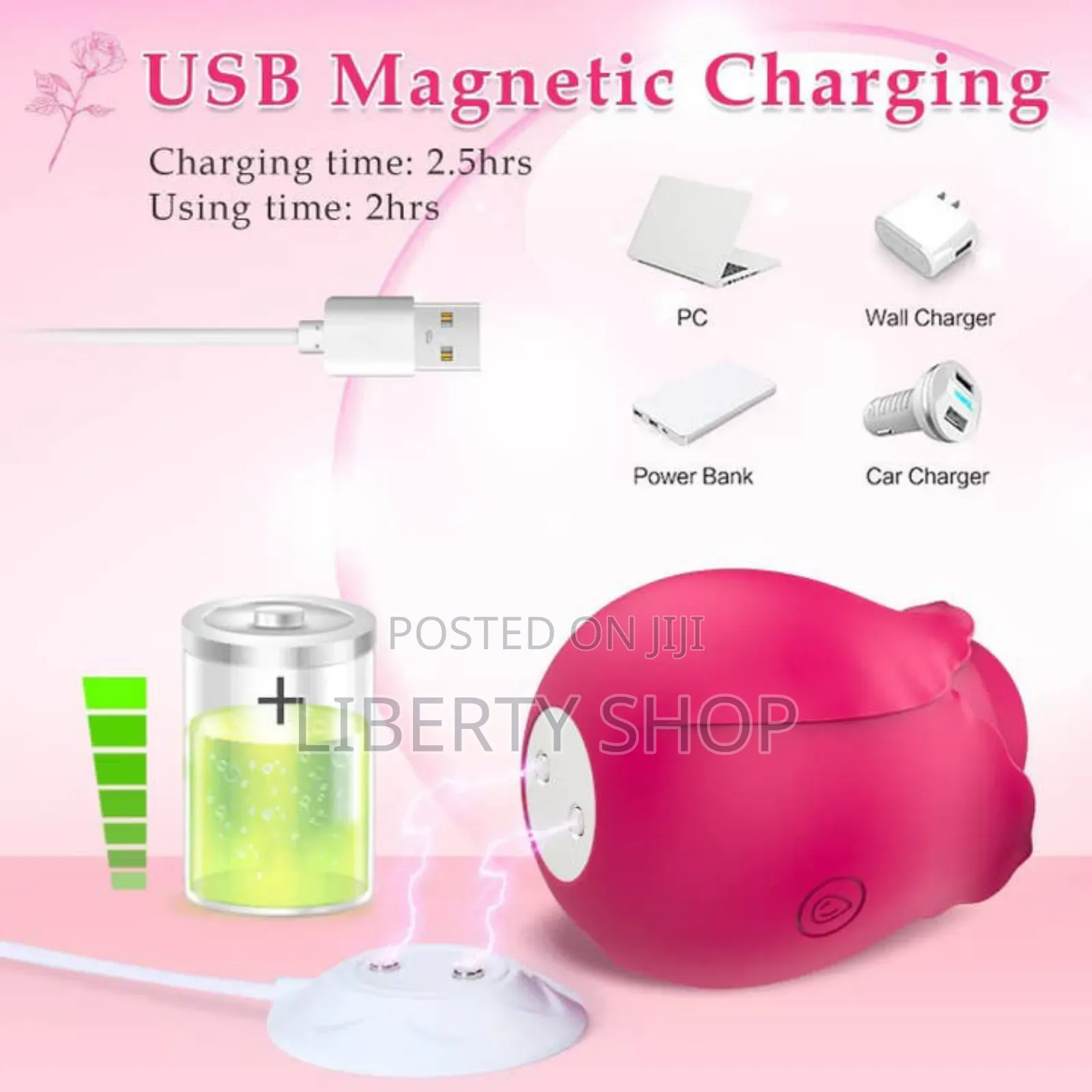 Water Proof Rose Toy Vibrator