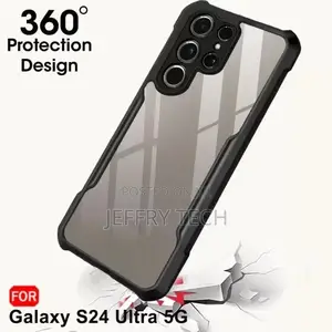 Caseweb Back Cover for Samsung Galaxy S24 Ultra (Black, Came