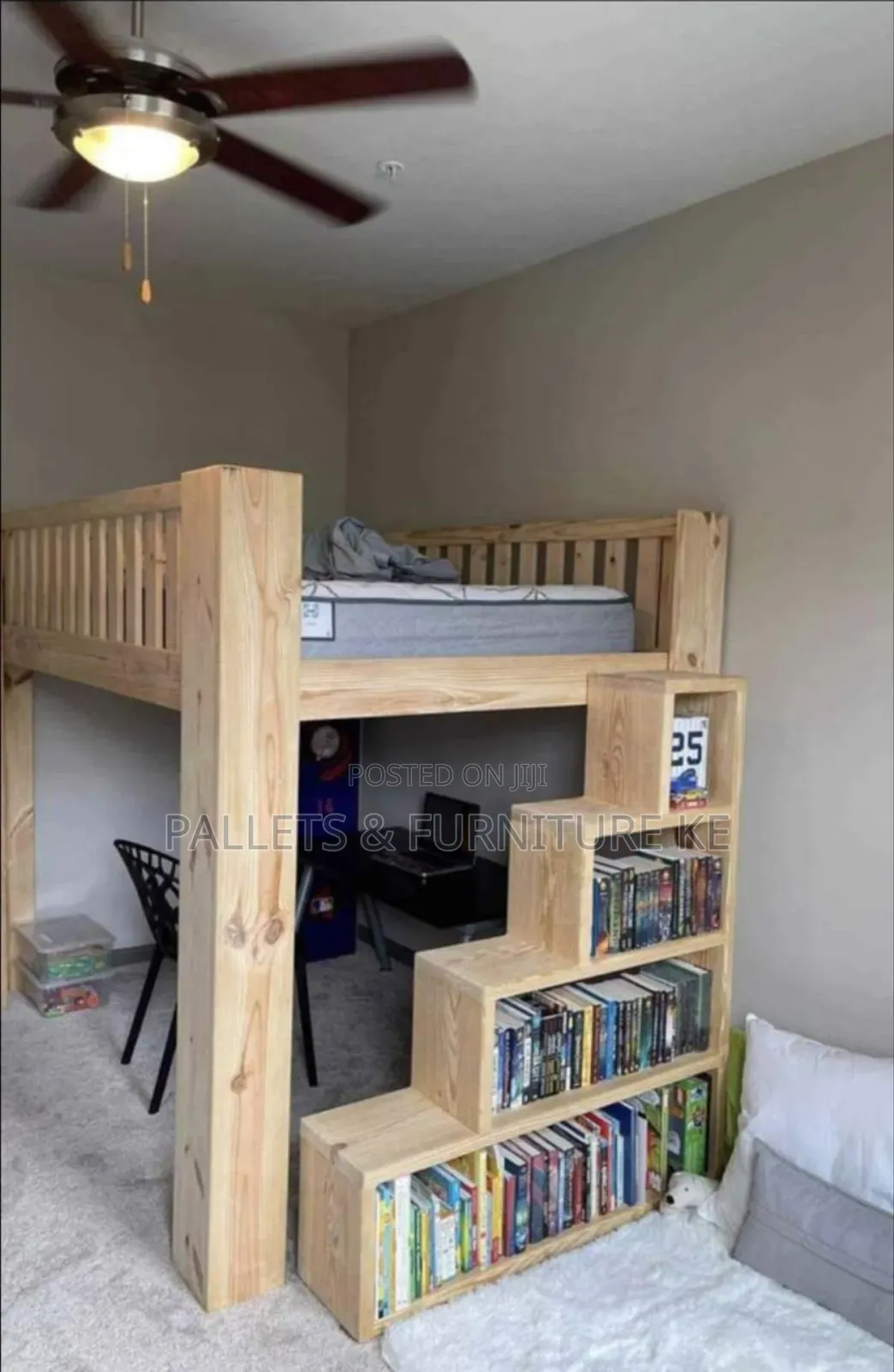 Loft Bed With Futon