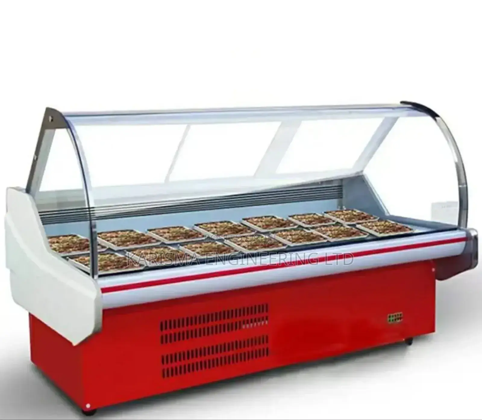 Refrigerated Food Counter Fridge Meat