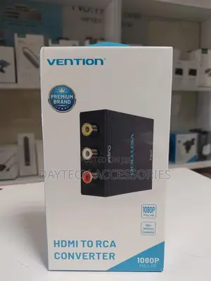 Vention Hdmi-Rca Converter 720/1080p Black Hdmi to Av