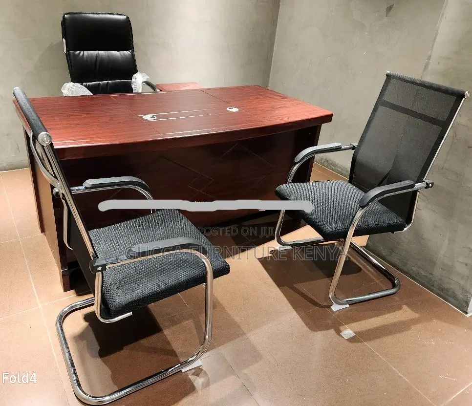 Office Tables:1.6 Meters Manager Solid Office High Table