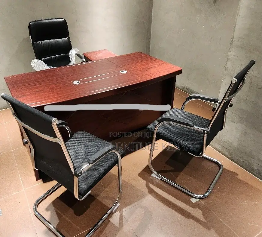 Office Tables:1.6 Meters Manager Solid Office High Table