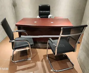 Office Tables:1.6 Meters Manager Solid Office High Table