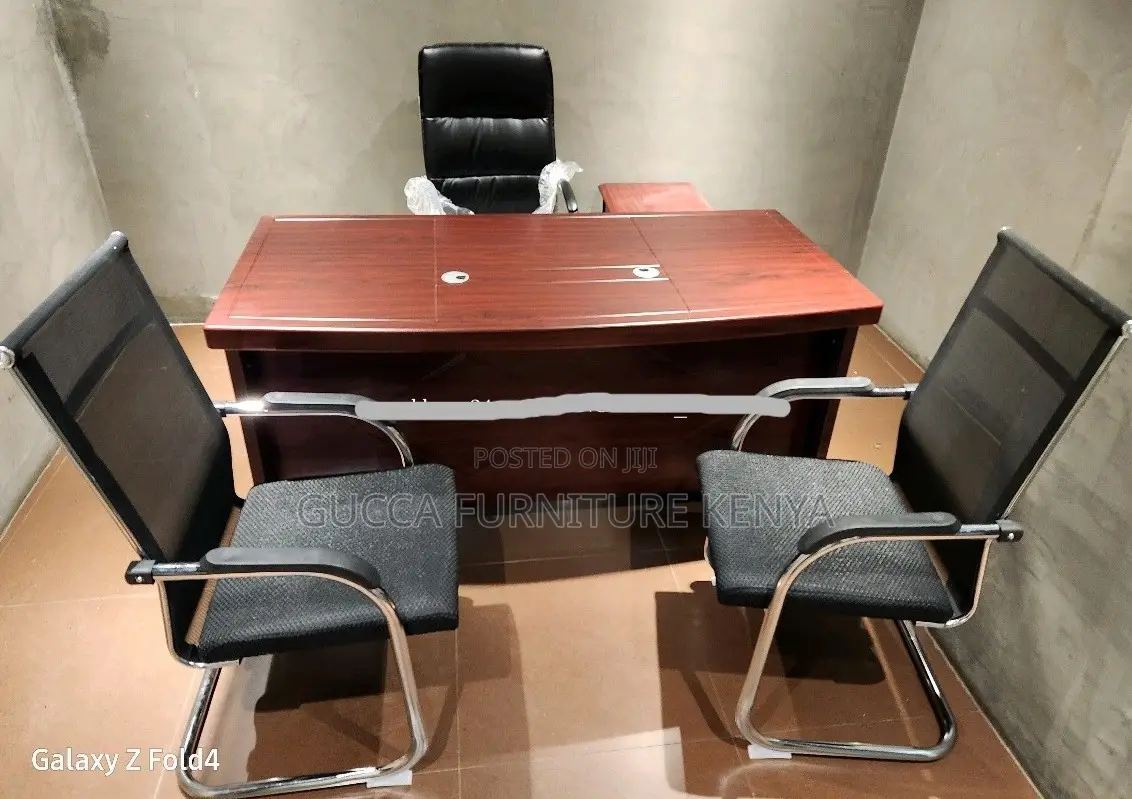 Office Tables:1.6 Meters Manager Solid Office High Table