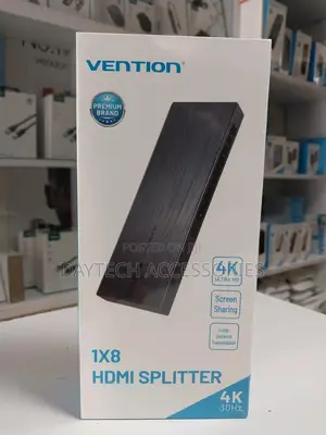 Vention Hdmi 1 in 8 Out Powered Multi Hdmi Splitter