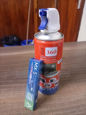 Compressed Air Can And Arctic Mx5 Compound