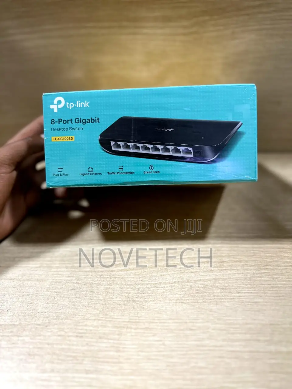 Tp-Link Tl-Sg108 8-Port Gigabit Ethernet Network Switch