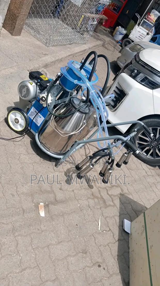 Double Bucket Milking Machine