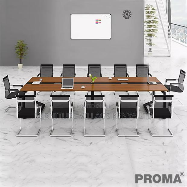 Rectangular 10 Seater Conference Meeting Room Table - main view