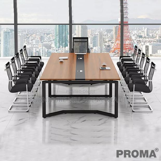 Rectangular 10 Seater Conference Meeting Room Table - thumbnail 3