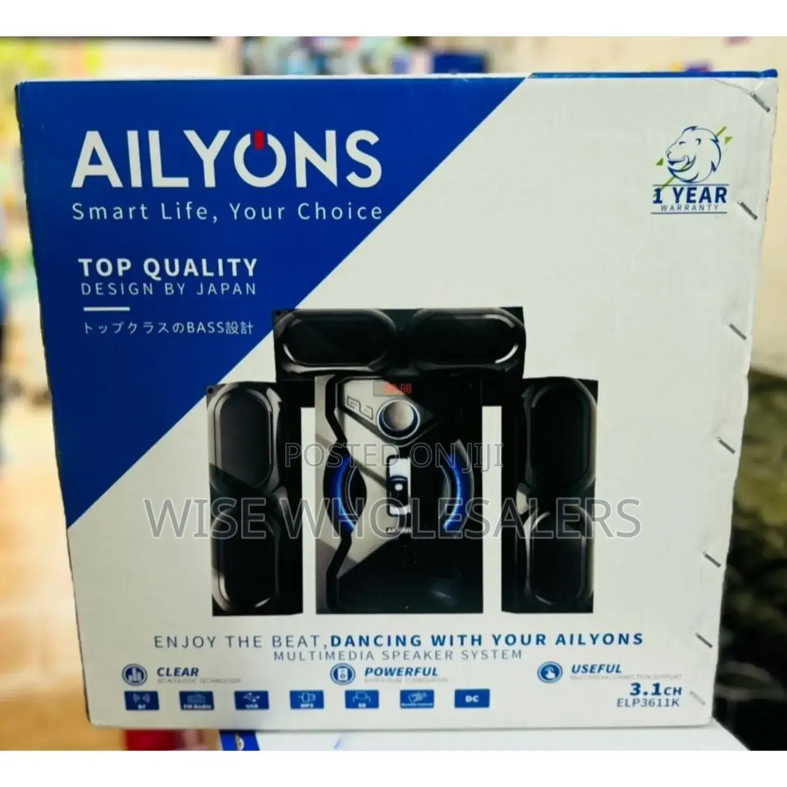 Ailyons Elp3602k 3.1ch Multimedia Speaker