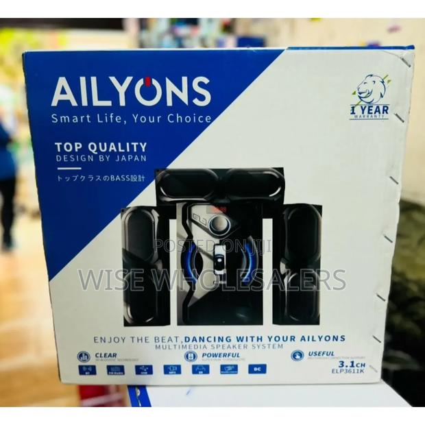 Ailyons 3.1ch Subwoofer Home Theatre