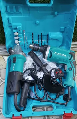 Perfect Makita Hammer Drill+ Makita Angle Grinder 4"