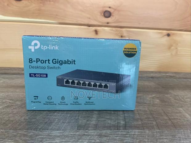 Tp-Link Tl-Sg108 8-Port Gigabit Desktop Switch 1000mbps - main view