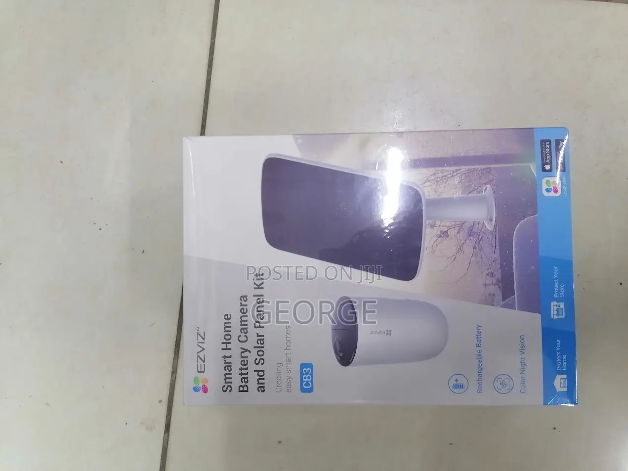 New Ezviz Cb3 Solar Camera