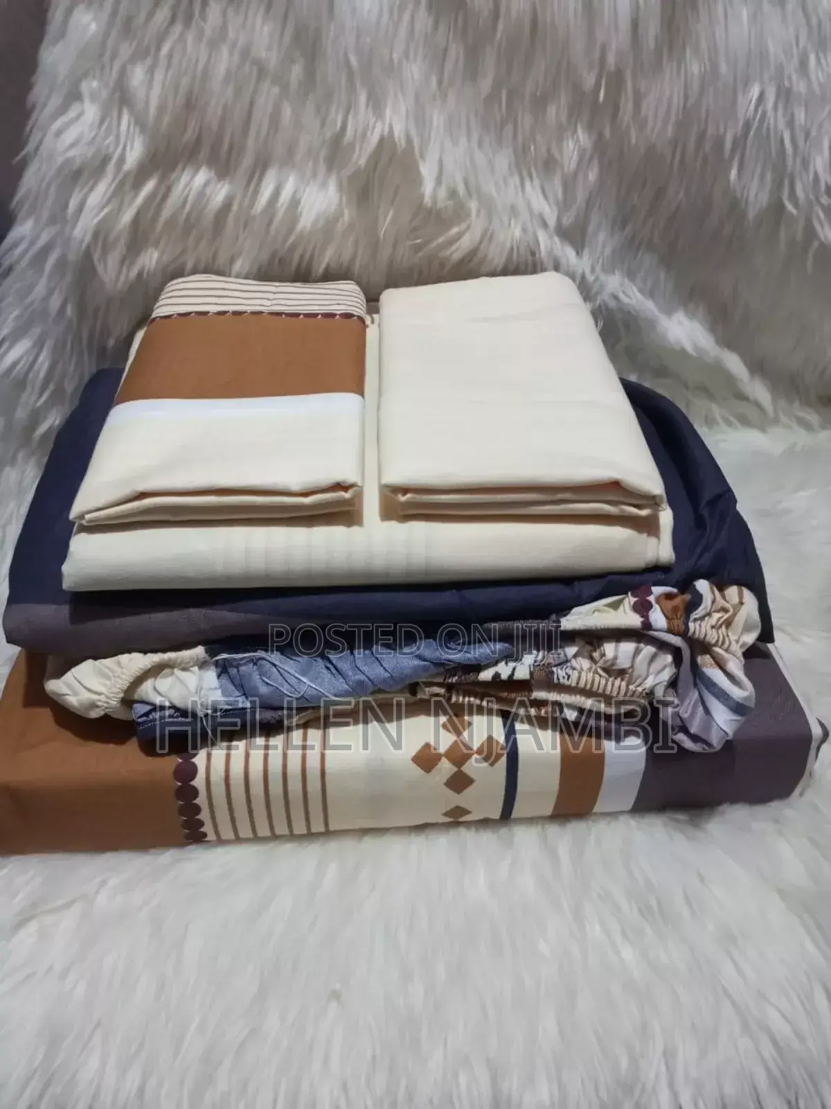 100% Cotton 3pc Bedsheet