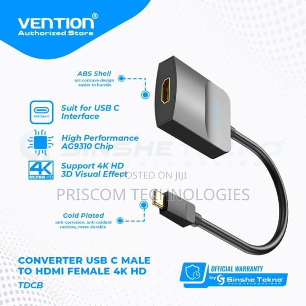 Abs Type Vention Type-C to Hdmi Adapter - main view