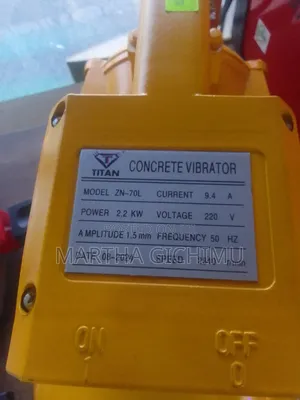 Electric Concrete Vibrator
