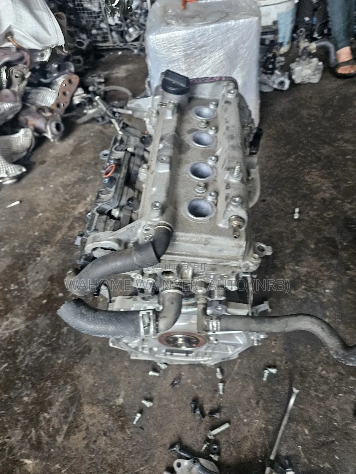 Hybrid Engine for Fielder