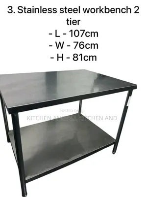 Modern Ss Kitchen Work Bench