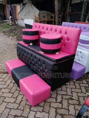 Pedicure Chairs Pink Black - thumbnail 2