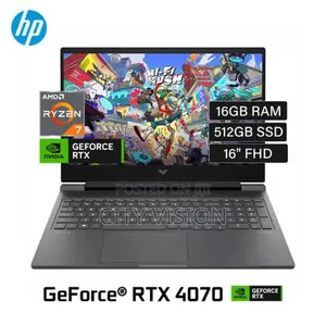 New Laptop HP Victus 16 16GB AMD Ryzen 7 SSD 512GB