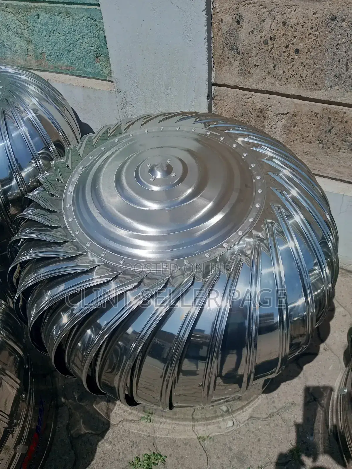 Air Dome Vent Cyclone Ventilators.