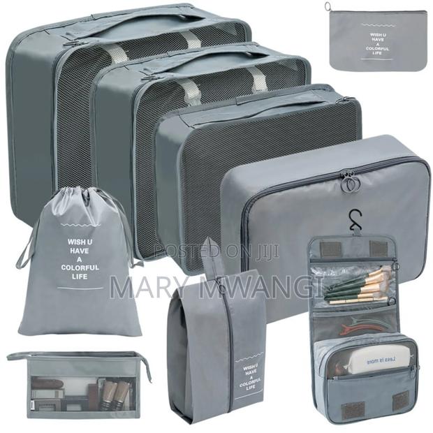 9pcs Suitcase Organizer Luggage Travel Organizers - main view