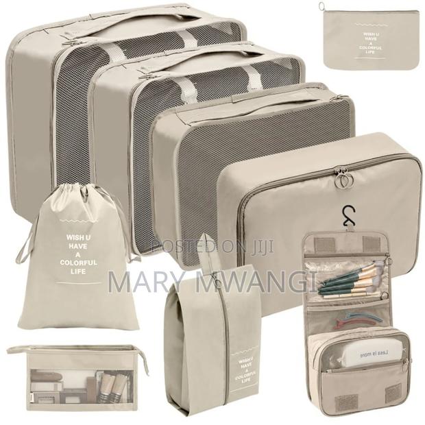 9pcs Suitcase Organizer Luggage Travel Organizers - thumbnail 2