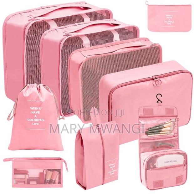 9pcs Suitcase Organizer Luggage Travel Organizers - thumbnail 4