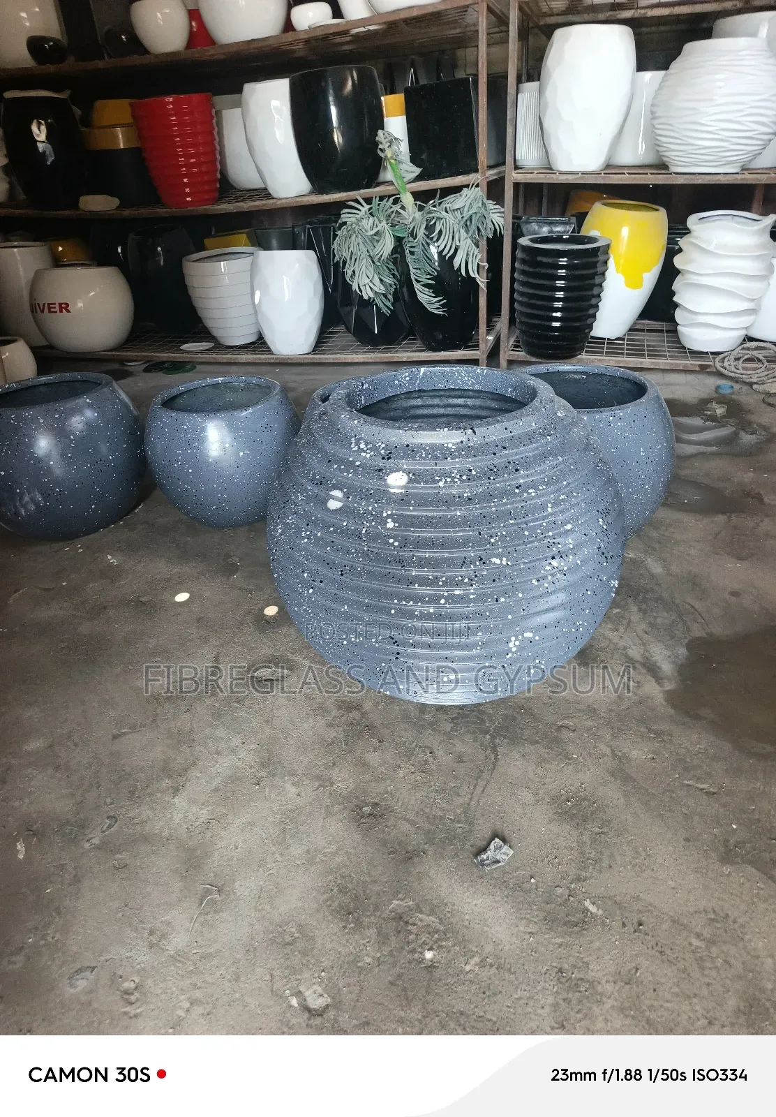 Fibre Flower Pots