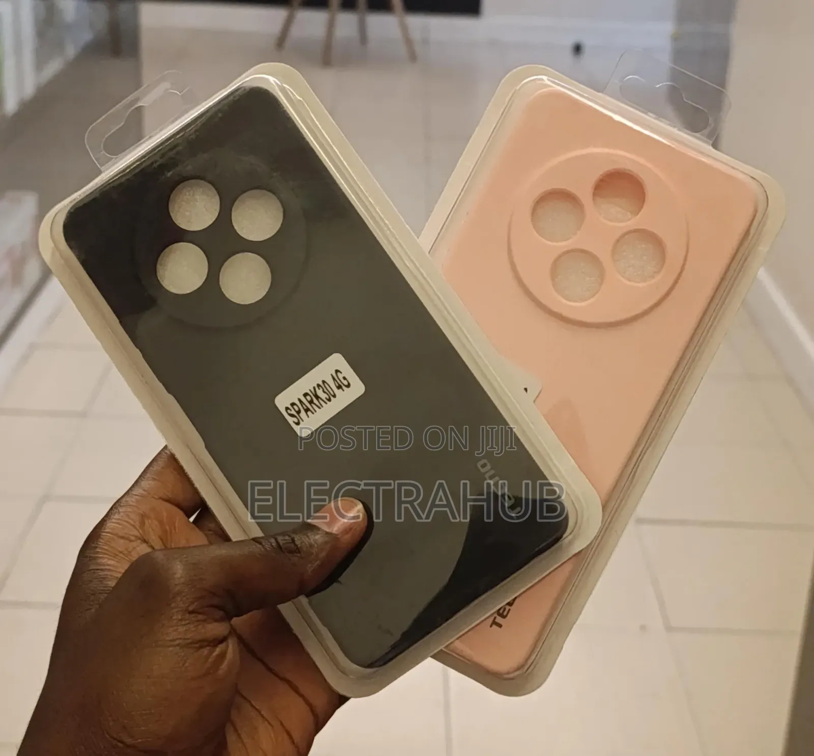 Tecno Spark 30 4g Silicone Case New Sealed