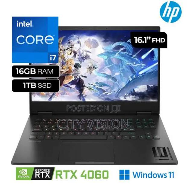 New Laptop HP Omen 16 16GB Intel Core I7 SSD 1T