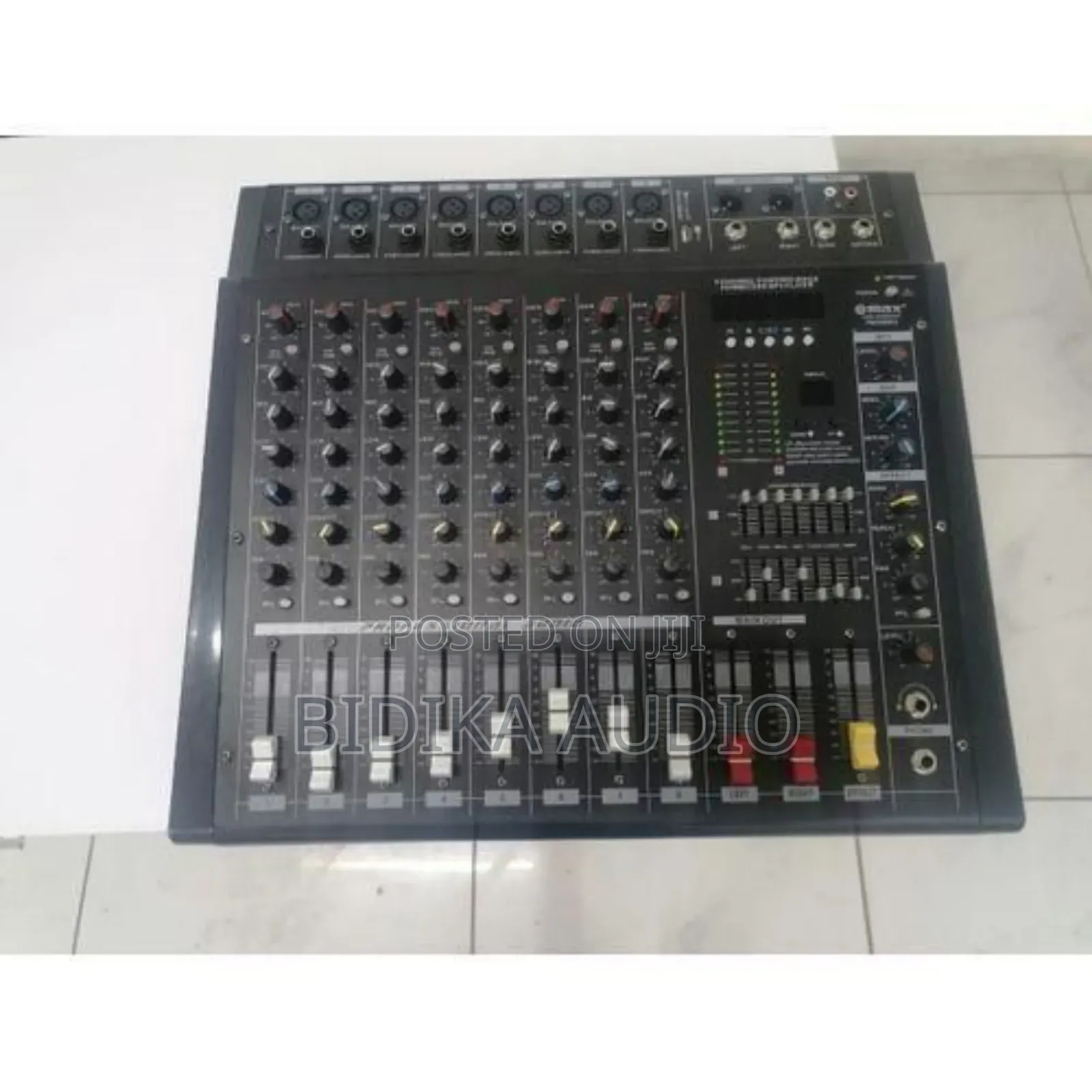 Max Max Powered Audio Mixer 8 Channel With Inbuilt Amp 2000w