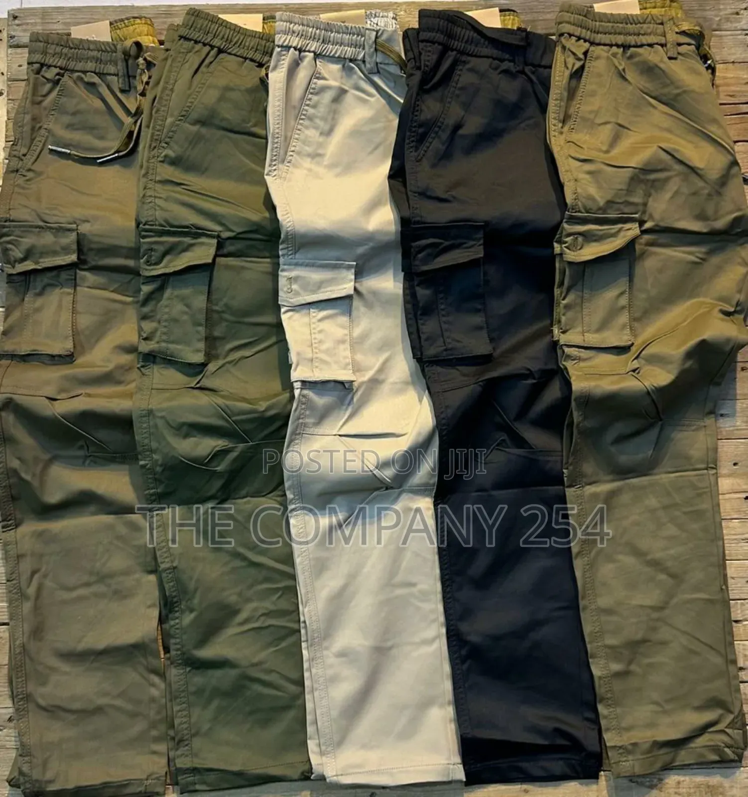 Orignal Quality Side Pocketed Khaki Cargo Pants