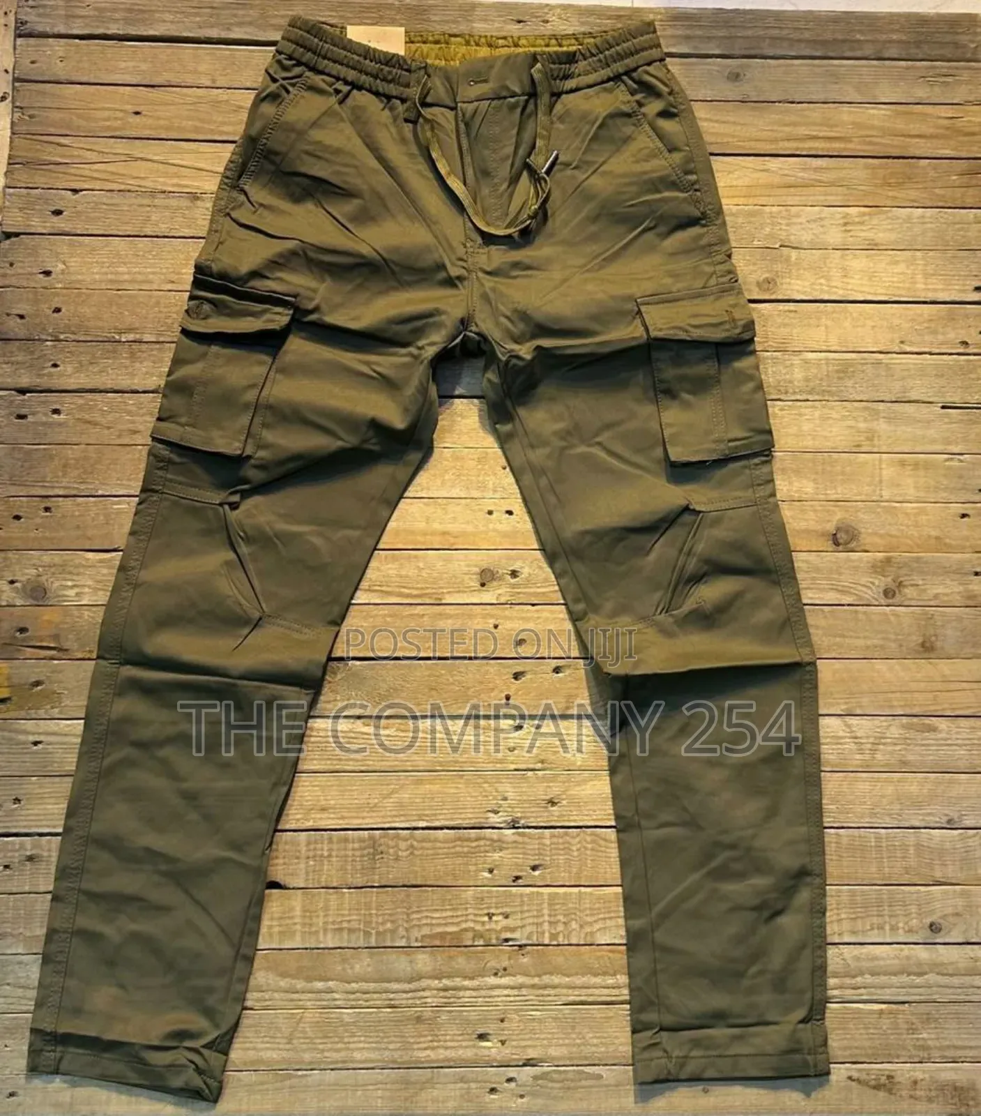 Orignal Quality Side Pocketed Khaki Cargo Pants