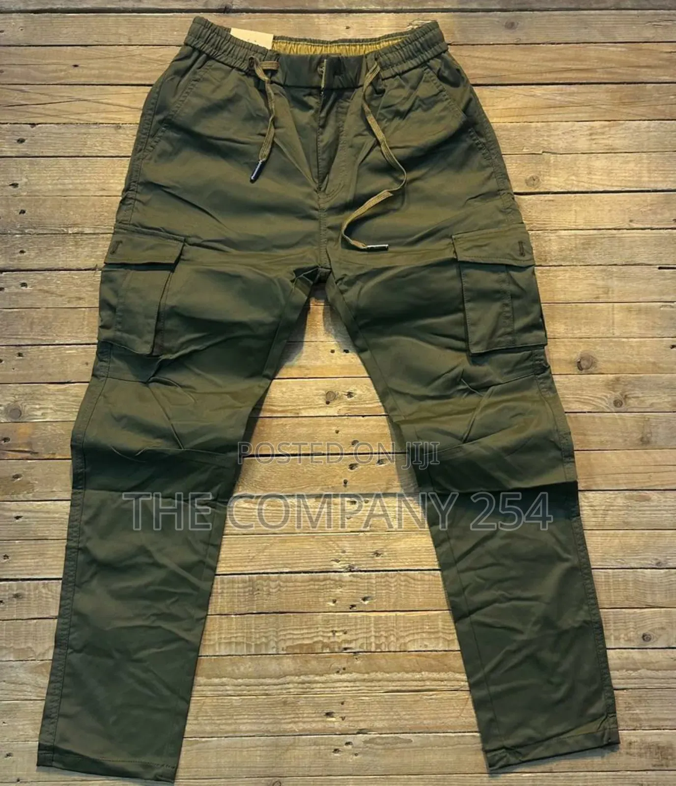 Orignal Quality Side Pocketed Khaki Cargo Pants