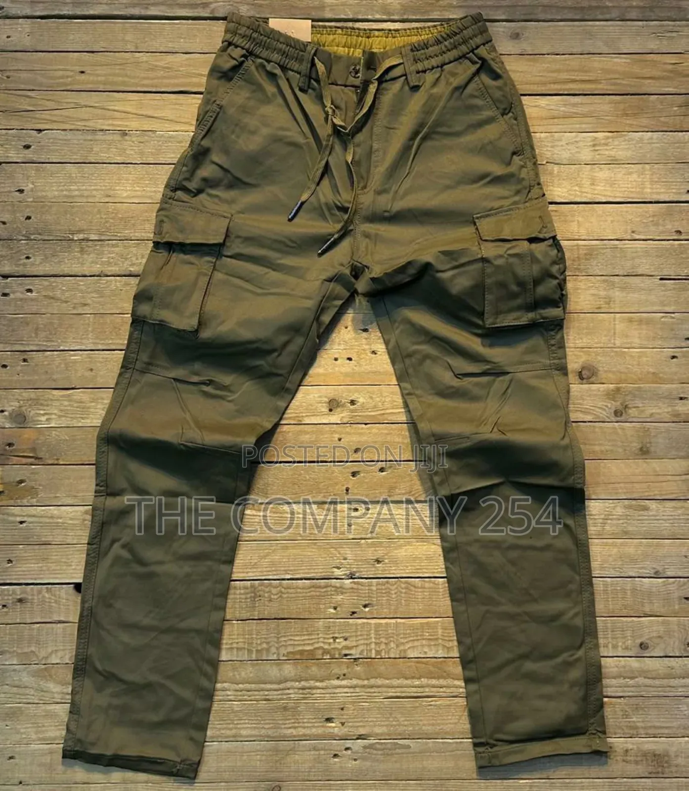 Orignal Quality Side Pocketed Khaki Cargo Pants