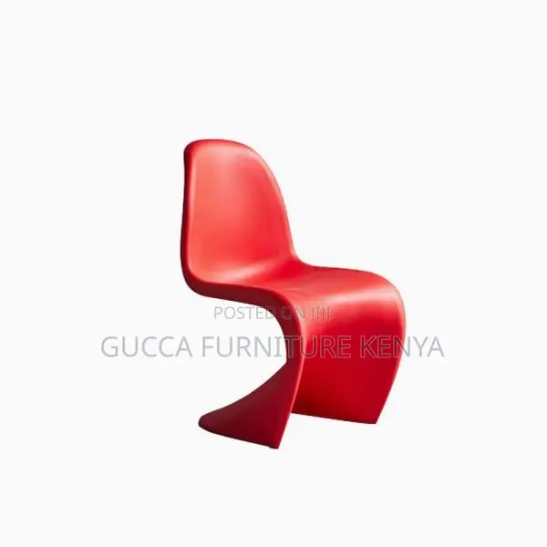 Home Chairs: Modern Plastic Casual Full Back Side Chair