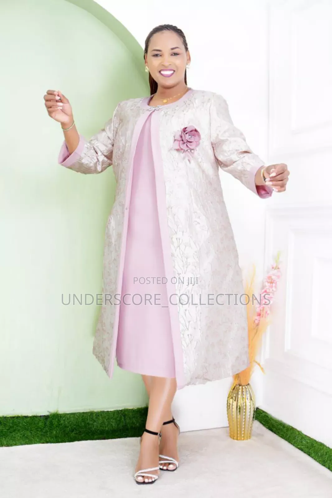 Long Coat Dress Suit