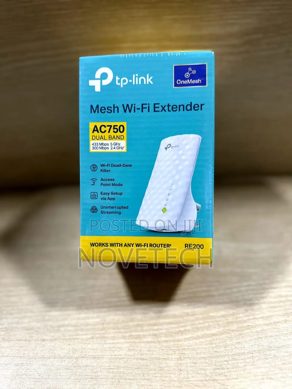 Tp-Link Ac750 Wifi Range Extender Repeater Booster (Re200)