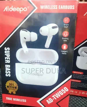 Aldeepo Ad-Tw650 Super Bass True Wireless Earbuds