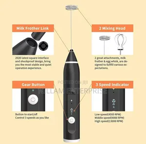 2 in 1 Electric Milk Frother