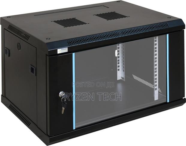 6u Networking Cabinet 600 by 450 - main view