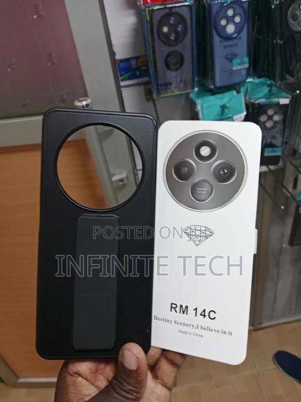 Redmi 14c Leather Soft Silicone Phone Case - main view